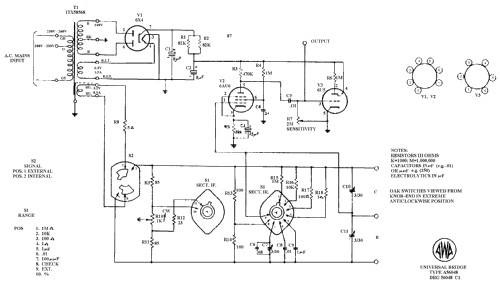 AWA Universal Bridge A56048; Amalgamated Wireless (ID = 2311357) Equipment