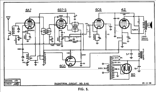 D42; Amalgamated Wireless (ID = 2268510) Radio