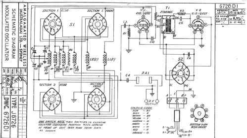 Modulated Oscillator J6726; Amalgamated Wireless (ID = 2092382) Equipment