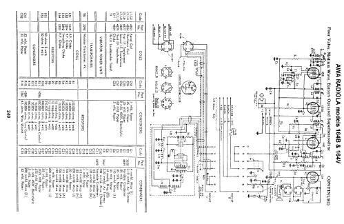 Radiola 164V; Amalgamated Wireless (ID = 757169) Radio