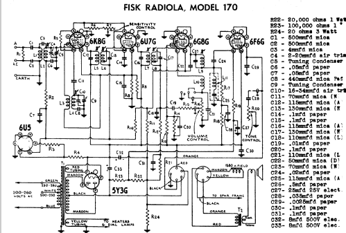 Radiola 170; Amalgamated Wireless (ID = 716805) Radio