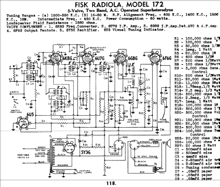 Radiola 172; Amalgamated Wireless (ID = 716807) Radio