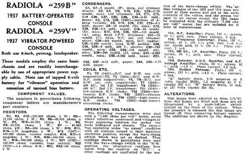 Radiola 259B; Amalgamated Wireless (ID = 1943238) Radio