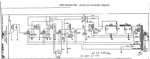 Radiola 45E C79; Amalgamated Wireless (ID = 3177435) Radio