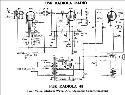 Radiola 48; Amalgamated Wireless (ID = 164417) Radio