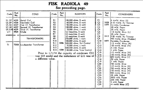 Radiola 49; Amalgamated Wireless (ID = 716371) Radio