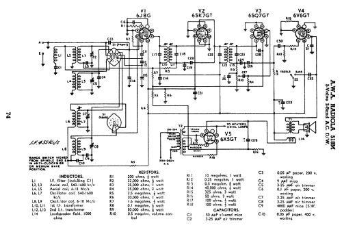 Radiola 518M; Amalgamated Wireless (ID = 886281) Radio