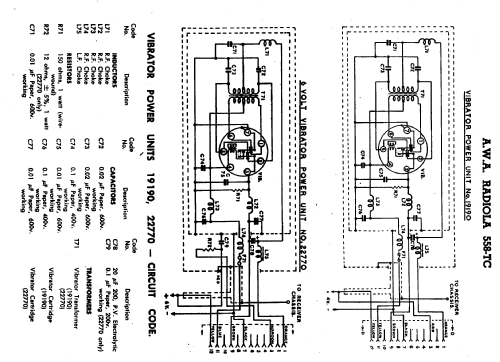 Radiola 558-TC; Amalgamated Wireless (ID = 2383948) Radio