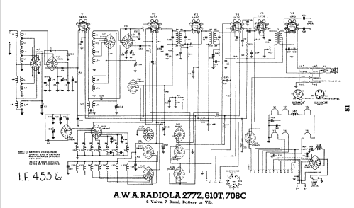 Radiola 610T; Amalgamated Wireless (ID = 790503) Radio