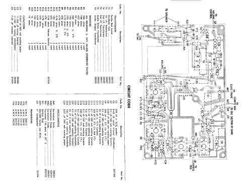 Radiola Transistor 6 694P; Amalgamated Wireless (ID = 680412) Radio