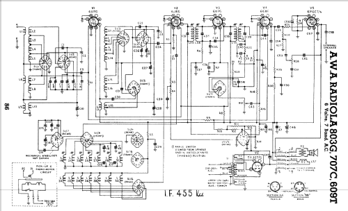 Radiola 707C; Amalgamated Wireless (ID = 790908) Radio