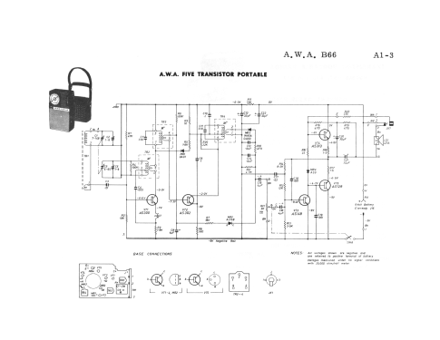 Radiola B66; Amalgamated Wireless (ID = 2993835) Radio