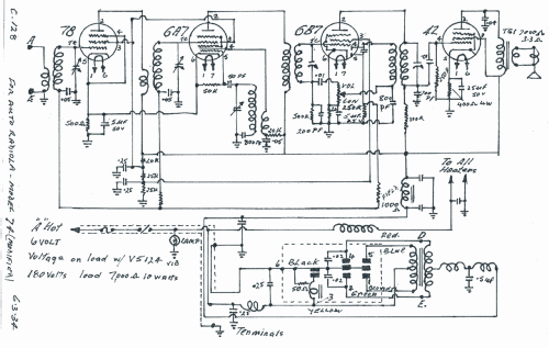 Radiola R74 Ch=C128; Amalgamated Wireless (ID = 2550890) Car Radio