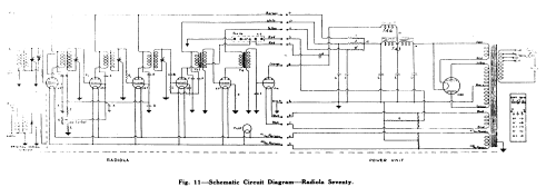 Radiola Seventy Ch=C64A; Power Unit=D15; Amalgamated Wireless (ID = 2395624) Radio