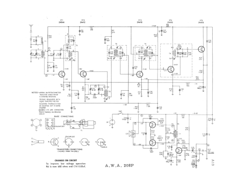 Radiola Transistor 8 208-P; Amalgamated Wireless (ID = 2049252) Radio