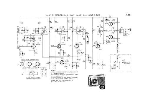 Radiola Transistor Seven B24Z; Amalgamated Wireless (ID = 3167137) Radio