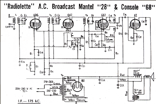 Radiolette 28; Amalgamated Wireless (ID = 161614) Radio