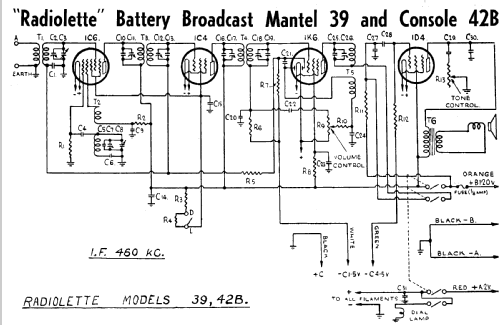 Radiolette 39A Ch= 39; Amalgamated Wireless (ID = 1943201) Radio