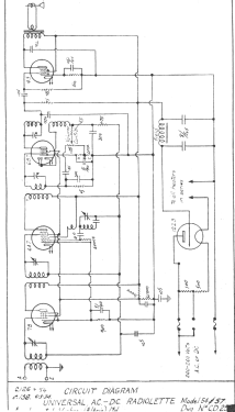 Radiolette 54 Bookshelf Ch=C126; Amalgamated Wireless (ID = 2767800) Radio