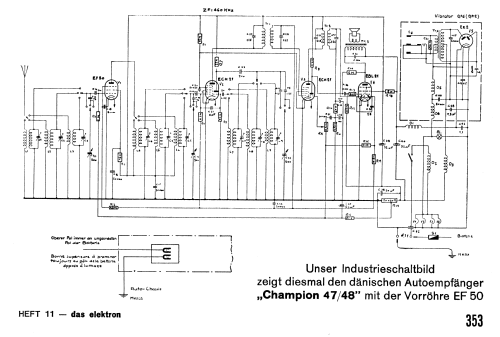 Champion 4748; American Apparate (ID = 2909590) Car Radio