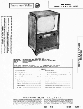 26002 Ch= 2600; American Television (ID = 2728273) Televisore