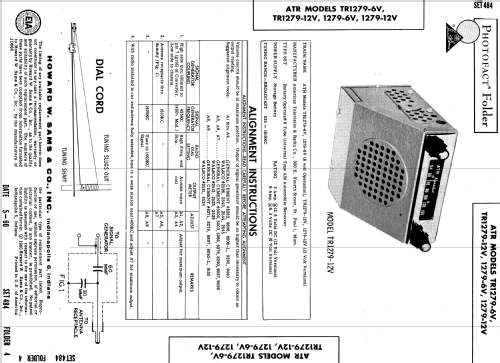 TR1279-6V ; American Television (ID = 571545) Car Radio