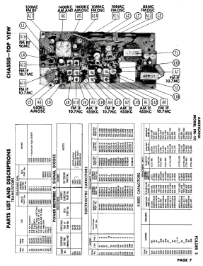 AM FM FM-10; Americana Industries (ID = 2952214) Radio