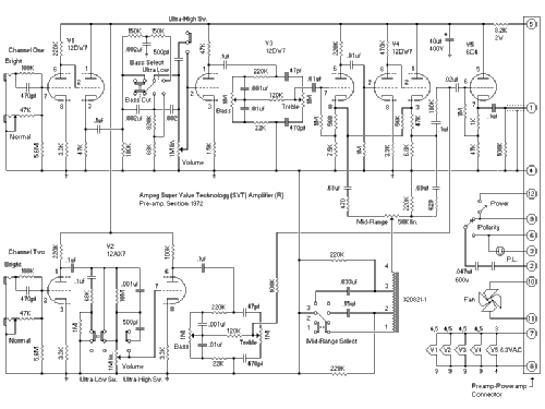 Super Valve Technology SVT; Ampeg Portaflex; (ID = 254663) Ampl/Mixer