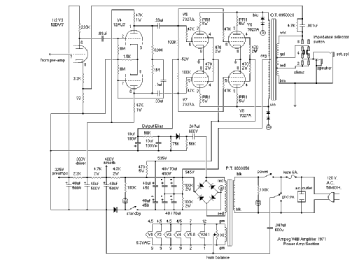 V4-B ; Ampeg Portaflex; (ID = 254090) Ampl/Mixer