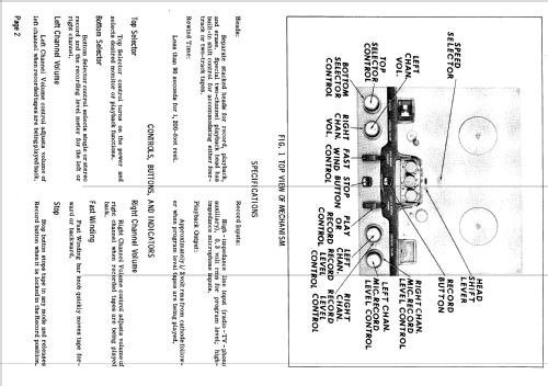 952 ; Ampex; San Carlos, (ID = 603298) Sonido-V