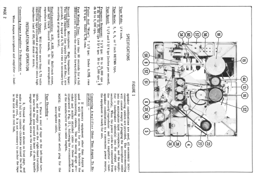 A124; Ampex; San Carlos, (ID = 2491352) Sonido-V