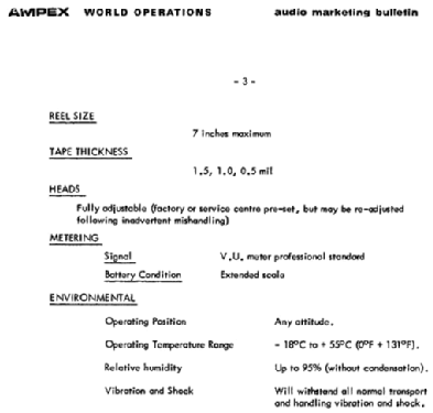 AG-20; Ampex GB Ltd.; (ID = 1590518) R-Player