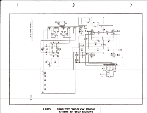 Direct-Coupled Amplifier ACA-100DC; Amplifier (ID = 1281802) Ampl/Mixer