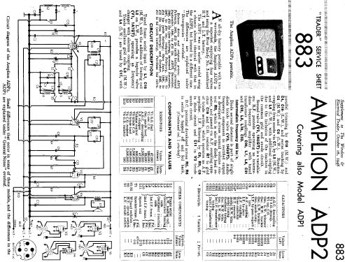 ADP2; Amplion Brand, (ID = 823145) Radio