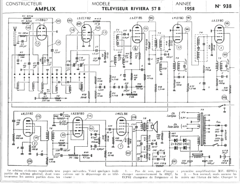 Riviera 57B ; Amplix CGTVE; Paris (ID = 287141) Television