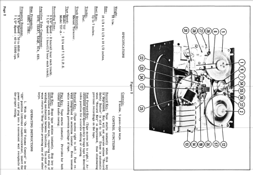 Tape Recorder 757-A; Ampro Corp.; Chicago (ID = 2656927) Ton-Bild