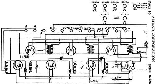 S733 ; Amrad Corporation; (ID = 1607888) Radio