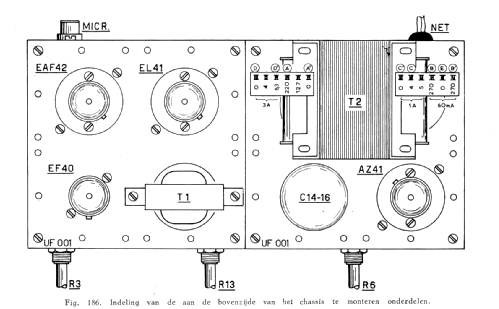 4-Watt Verstaerker UN-2A; Amroh NV Radio (ID = 487796) Ampl/Mixer