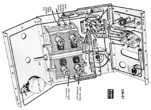 Afstem-voorzetapparaat UN-47; Amroh NV Radio (ID = 1351445) Radio