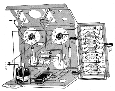 Drie-Transistor-Ontvanger UN37-T; Amroh NV Radio (ID = 419008) Kit