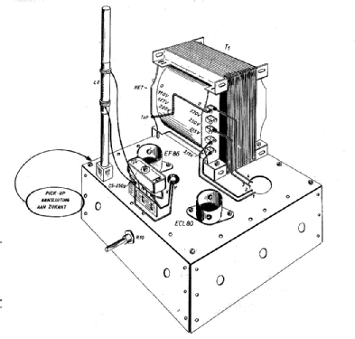 Fono-Oscillator UN49; Amroh NV Radio (ID = 378602) Bausatz