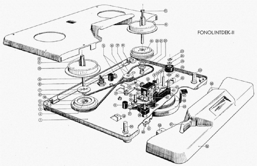 Fonolint Tape Recorder Deck II ; Amroh NV Radio (ID = 1723667) R-Player