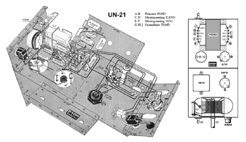 M.F. Trimoscillator UN-21; Amroh NV Radio (ID = 1323165) Ausrüstung