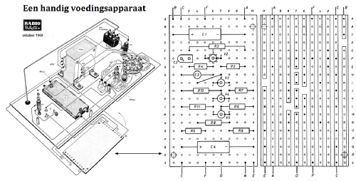Miniatuur voeding 6-9-12V/1A ; Amroh NV Radio (ID = 1382296) A-courant