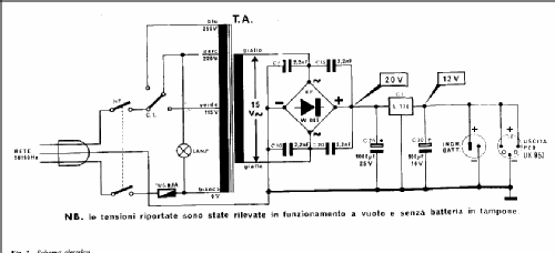 Alimentatore stabilizzato per UK957 UK697; Amtron, High-Kit, (ID = 1132654) Aliment.