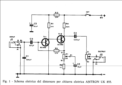 Distorsore per chitarra elettrica UK855; Amtron, High-Kit, (ID = 1066330) Misc