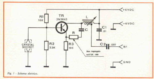 Oscillatore Alta Frequenza UK 900; Amtron, High-Kit, (ID = 2500486) Equipment