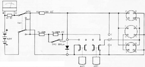 Prova Transistori Rapido UK562; Amtron, High-Kit, (ID = 1620351) Equipment