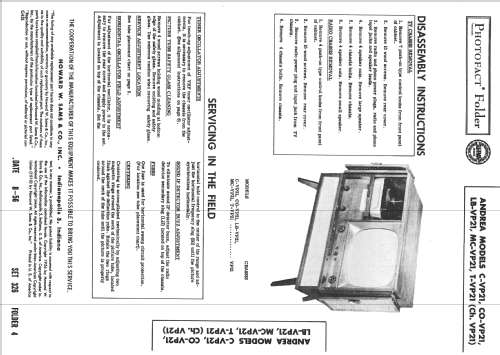 C-VP21 New Hampton Ch= VP21; Andrea Radio Corp.; (ID = 2355852) TV Radio