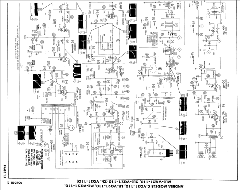 C-VQ21-110 Ch= VQ21-110; Andrea Radio Corp.; (ID = 866847) Television